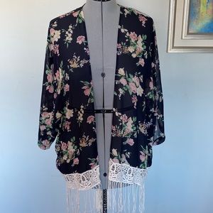 Kimono Fringe Detail